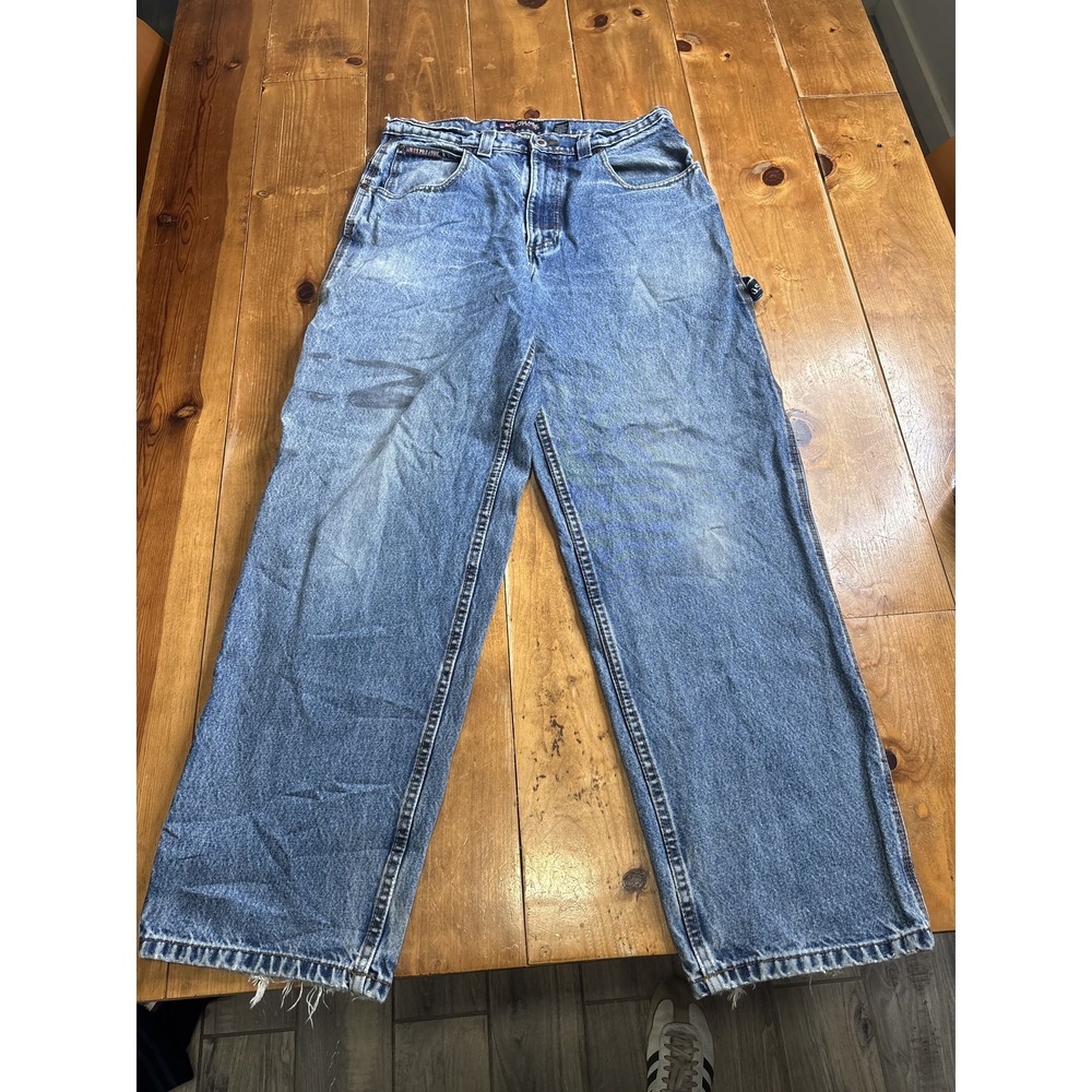 U.S.‎ Polo Assn. Men's 33x32 Relaxed Fit Carpenter Jeans Blue 100% Cotton